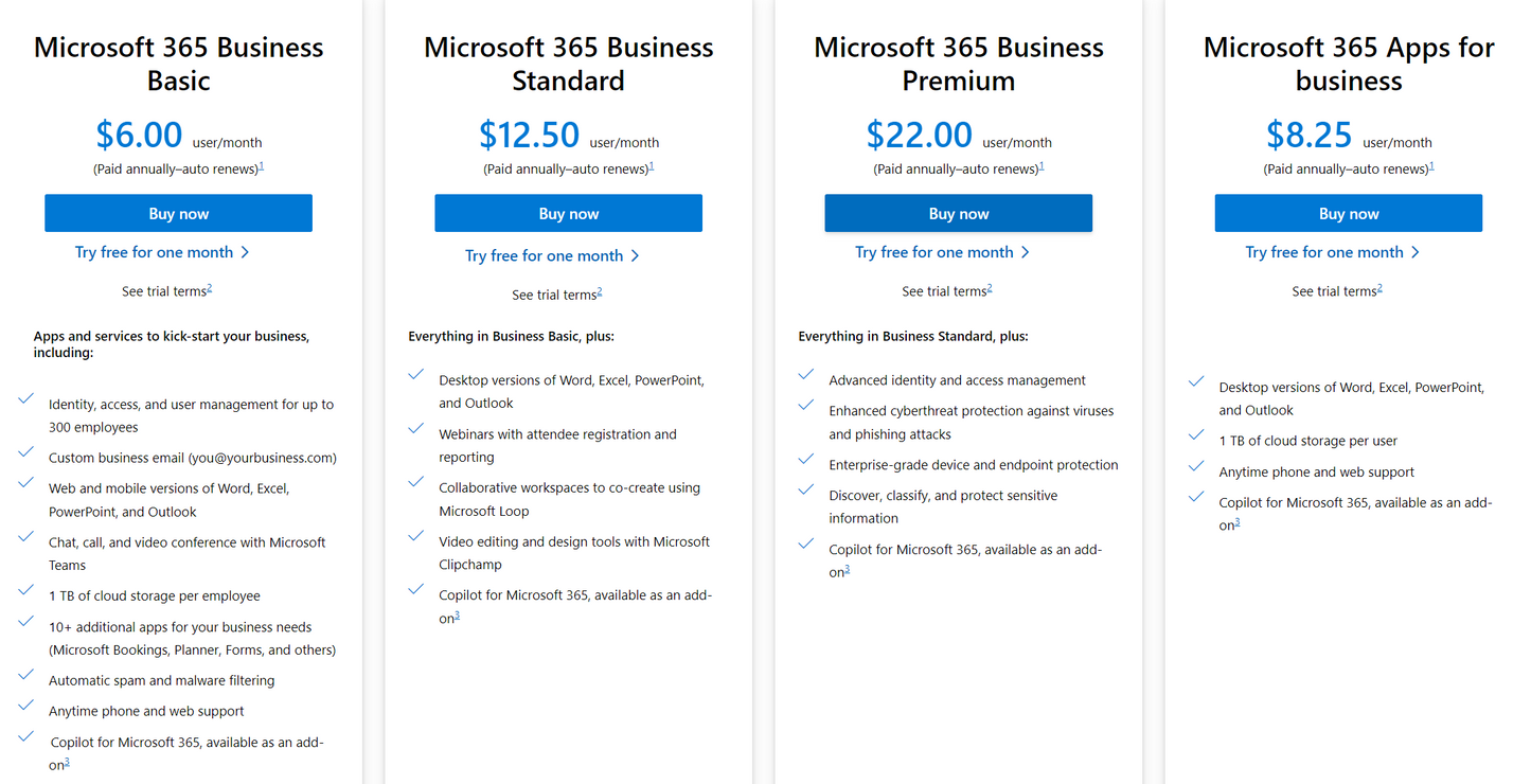 Microsoft 365 Business Standard